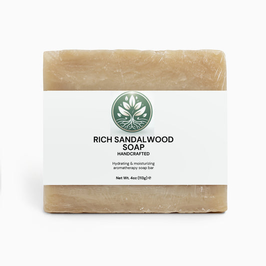 Rich Sandalwood Soap - Roots Radiant