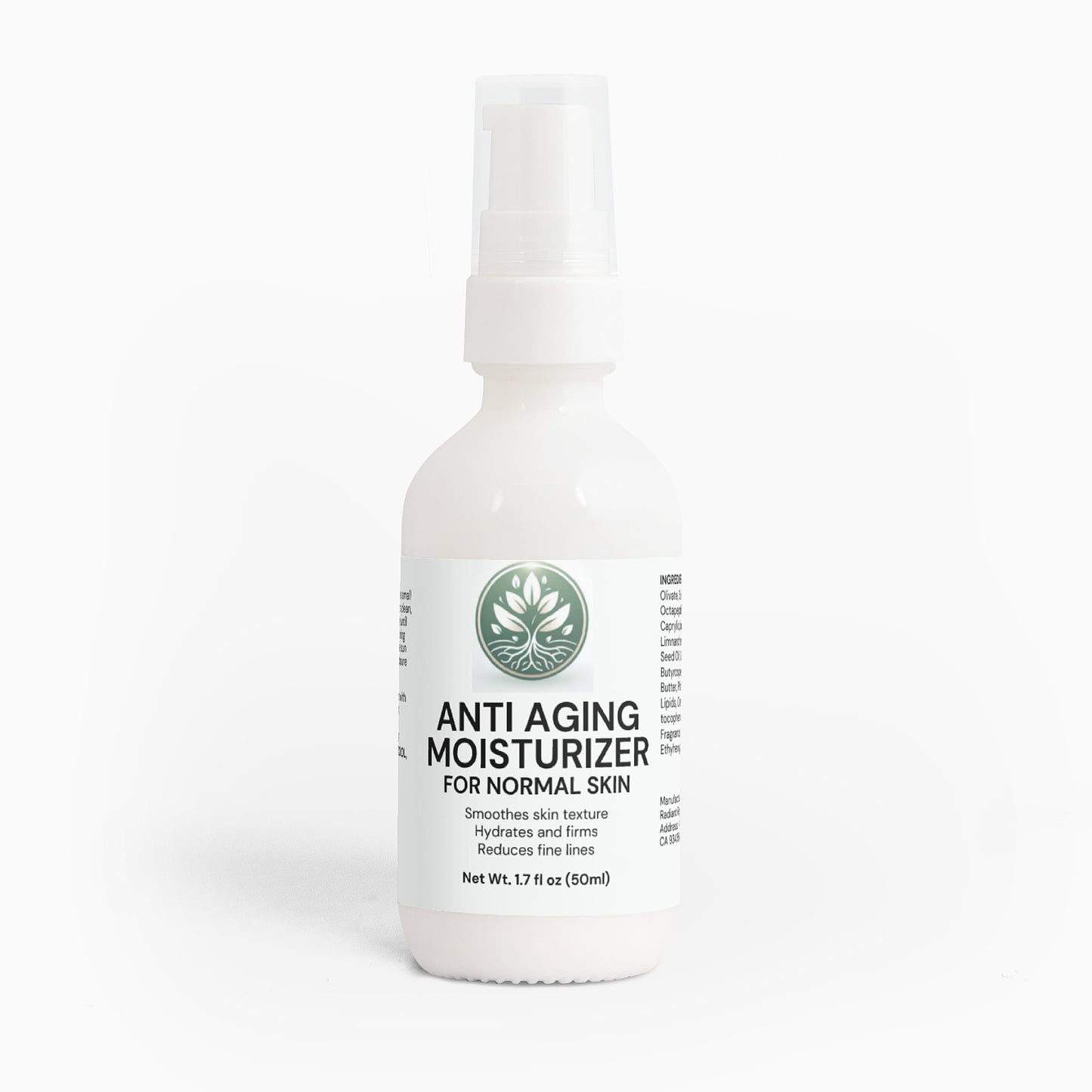 Anti Aging Moisturizer for Normal Skin - Roots Radiant