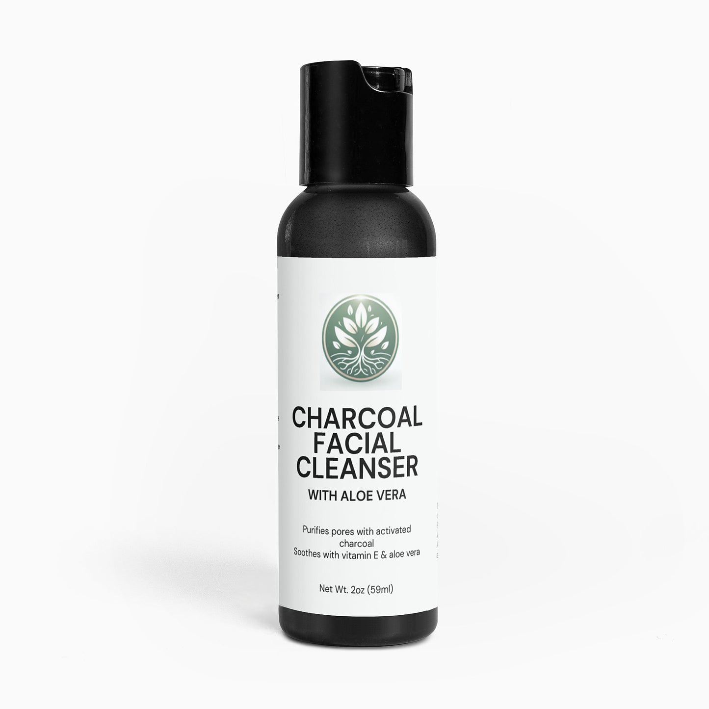 Charcoal Facial Cleanser - Roots Radiant