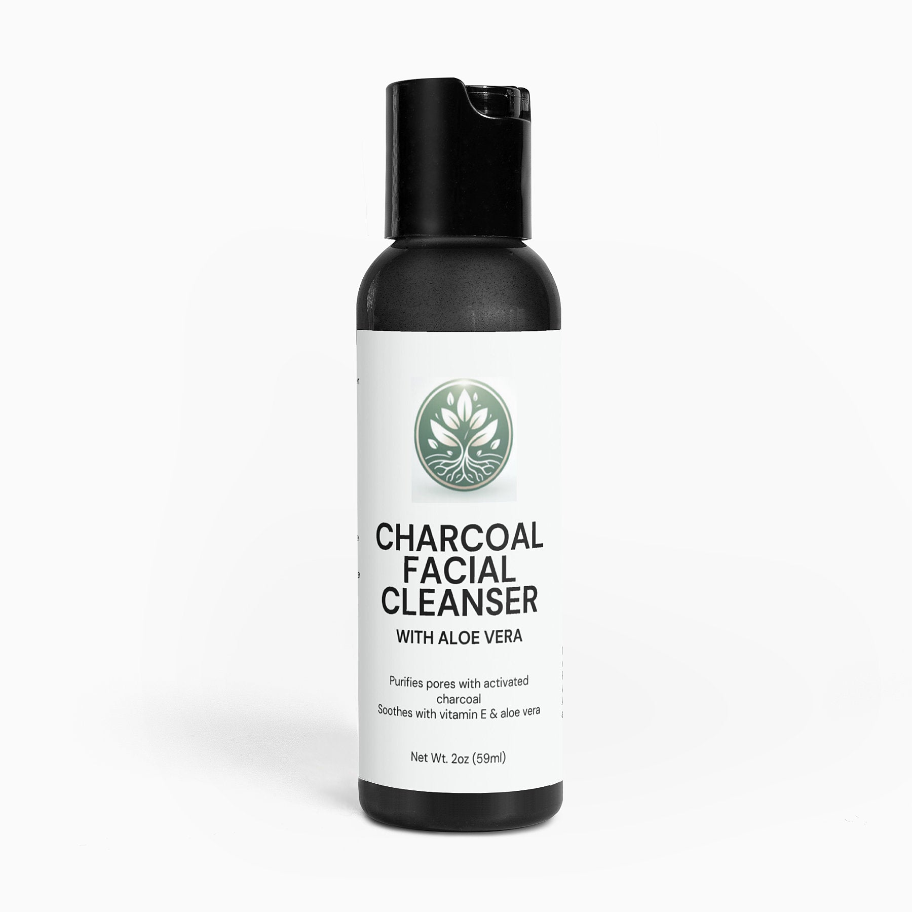 Charcoal Facial Cleanser - Roots Radiant